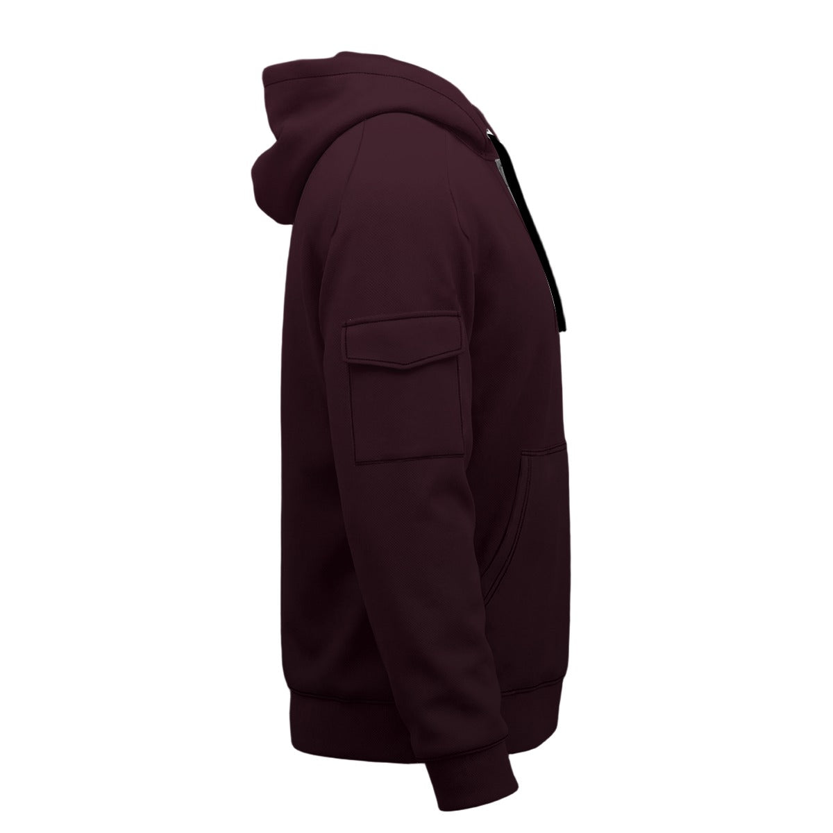 Crimson Dusk Half-Zip